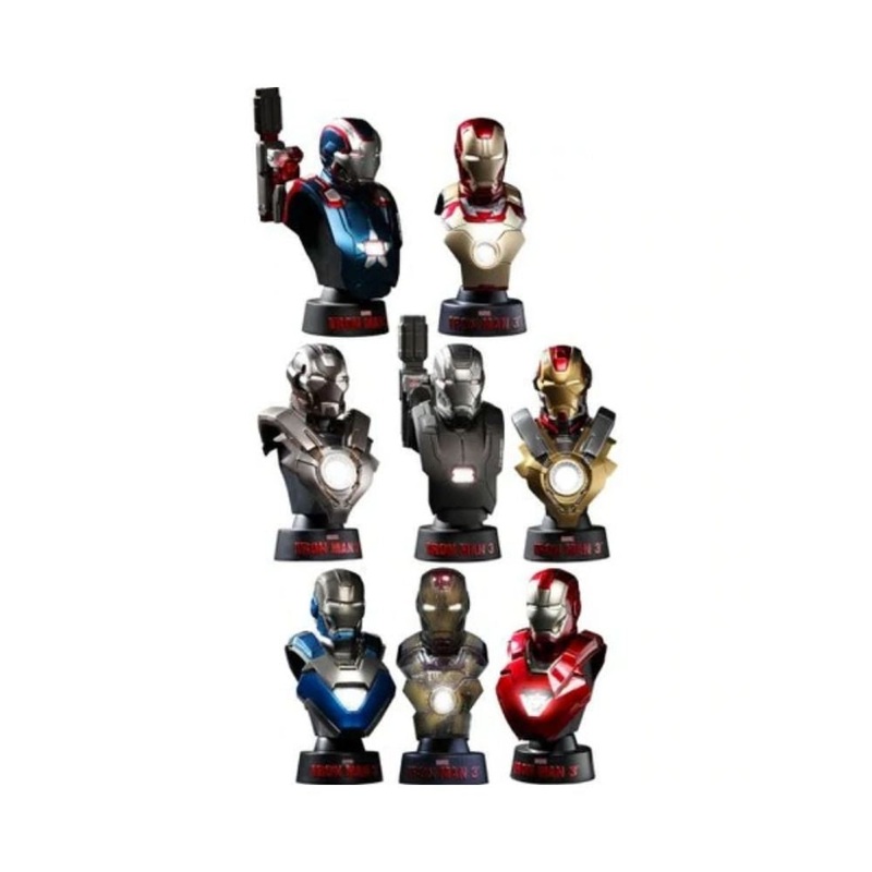 Hot Toys : Marvel – Iron Man Bust Set