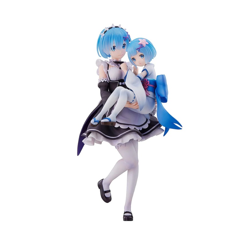 Re:ZERO Starting Life in Another World Figure Rem & Childhood Rem 1/7 Scale Figure by Sega