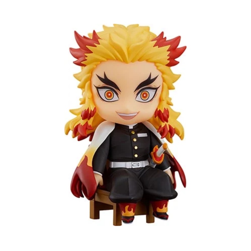 Demon Slayer Kimetsu No Yaiba Kyojuro Rengoku Nendoroid Swacchao! Figure by Good Smile Company