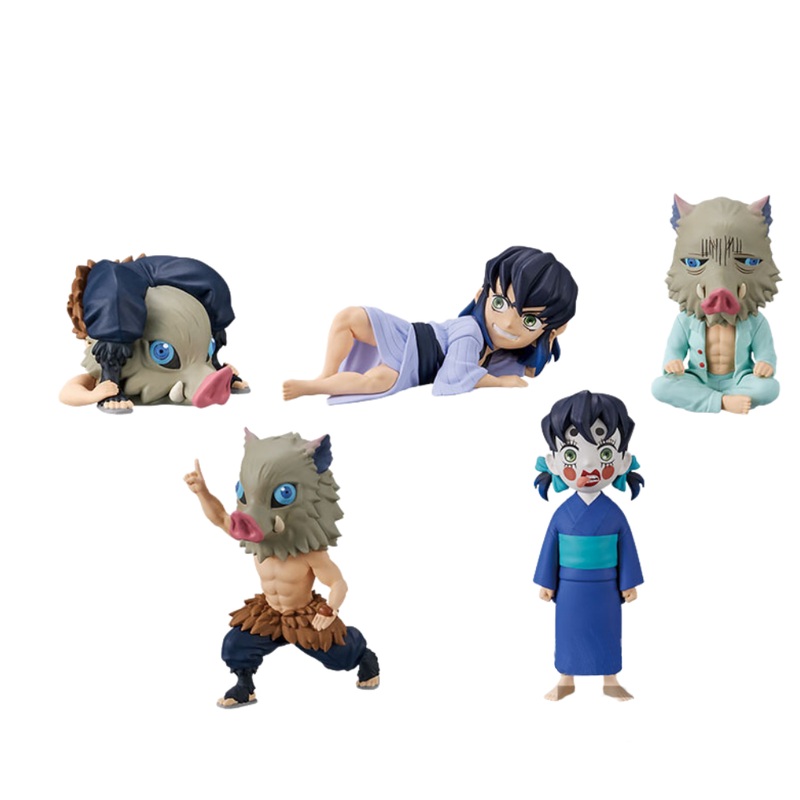 Demon Slayer Kimetsu No Yaiba World Collectable Figure Inosuke Hashibira Collection by Banpresto (1 Random)