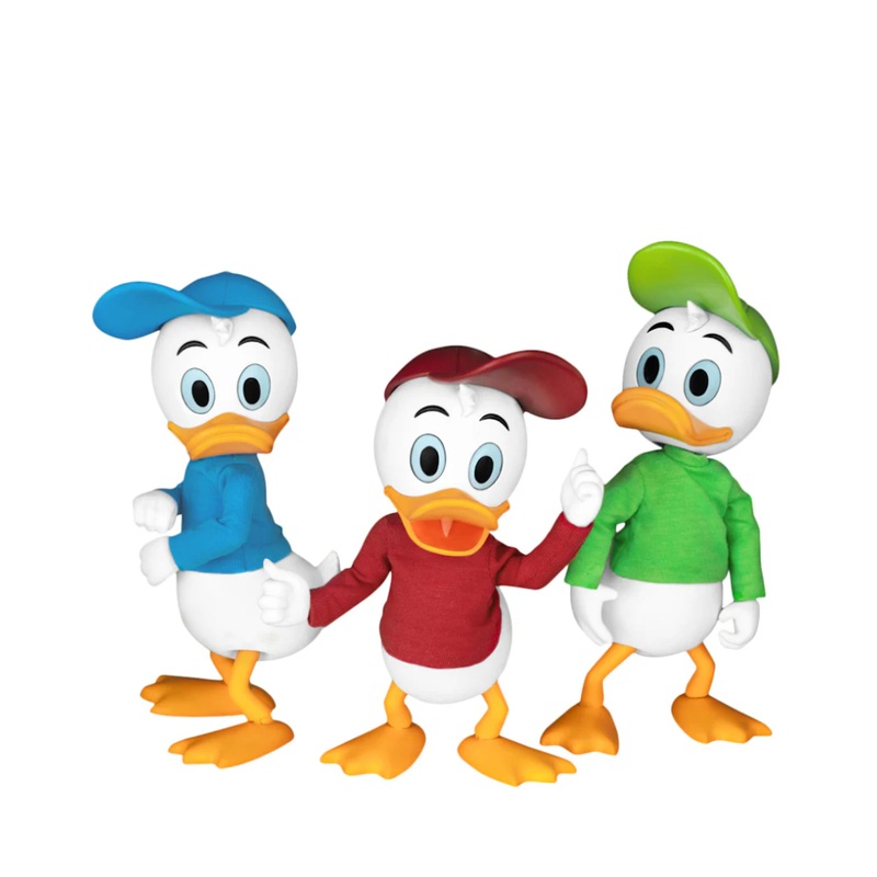 Ducktales Huey Dewey Louie Action Figure By Beast Kingdom (DAH-069)