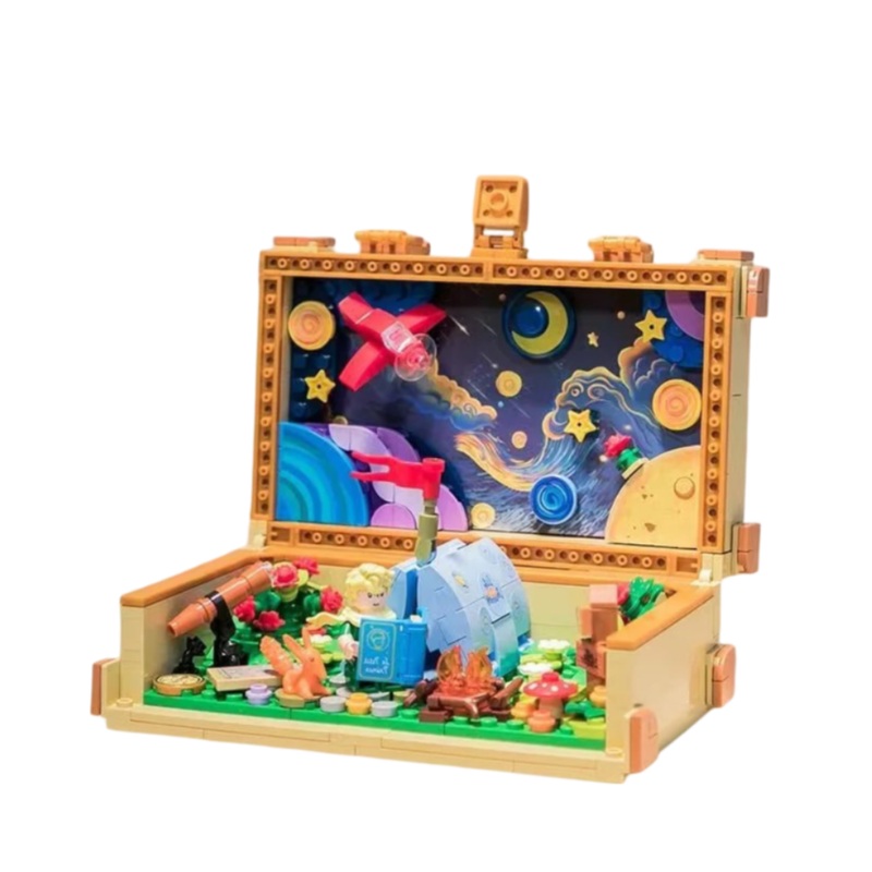 Le Petit Prince . Suitcase Brick Figures By Pantasy