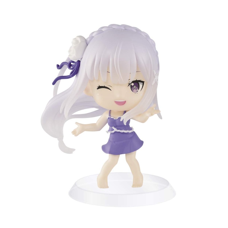 Re:Zero Starting Life in Another World Emilia Chibikyun Figure Vol.2 by Banpresto