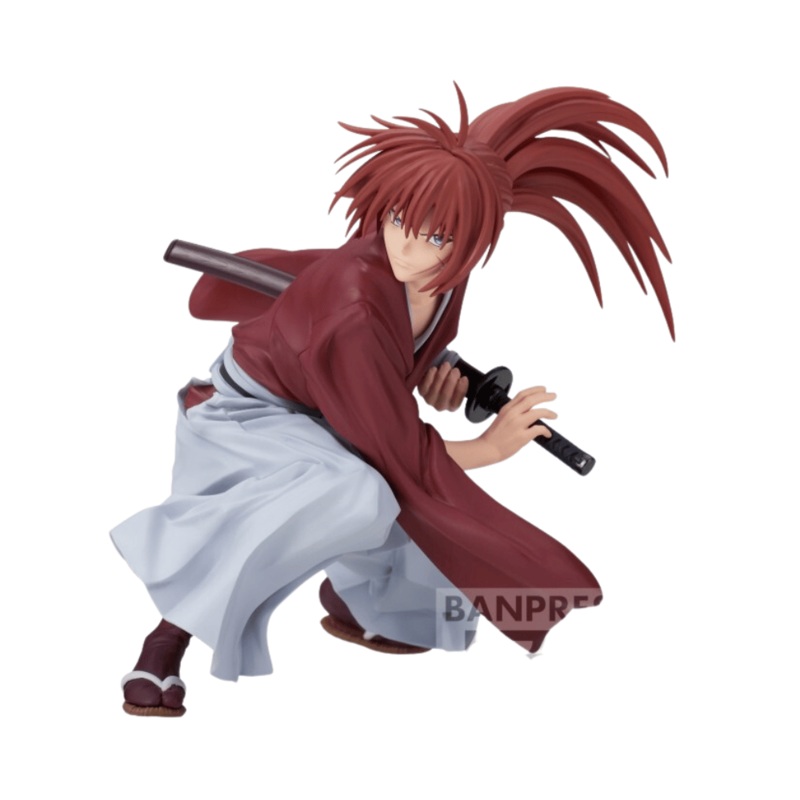 Rurouni Kenshin Kenshin Himura VIBRATION STARS Figure By Banpresto