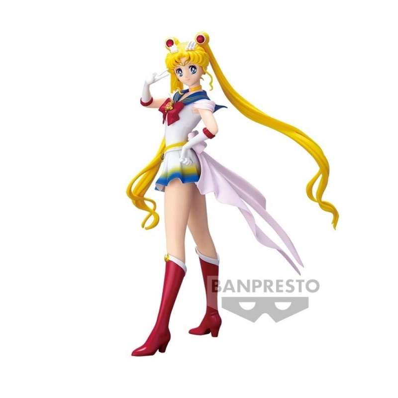 Sailor Moon Eternal Super Sailor Moon II Q Glitter & Glamours Action Figure by Banpresto (Ver.B)
