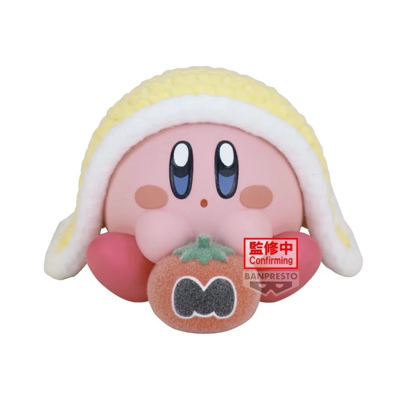 Kirby Fluffy Puffy Mine Break Time Kirby Peach 4cm W123 Figurine
