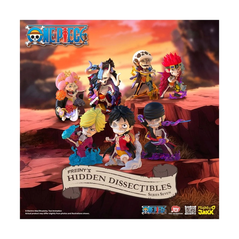 One Piece: Freeny’s Hidden Dissectibles Wano 4 inch Vinyl Figure Blind Box Display (6)