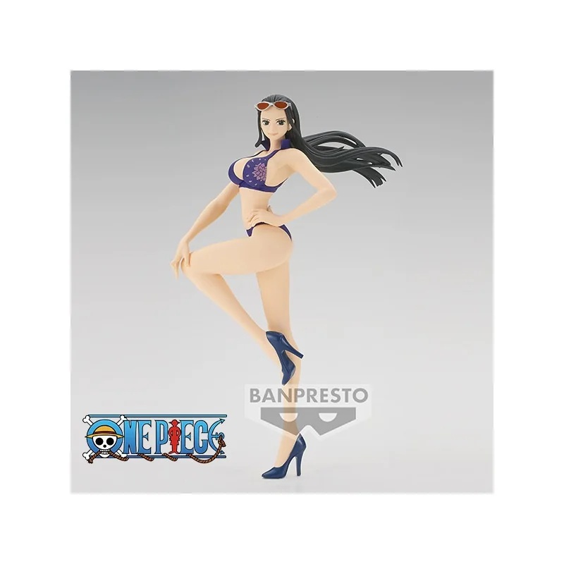 One Piece Grandline Girls On Vacation Nico Robin Ver B 19cm -W97 Figurine