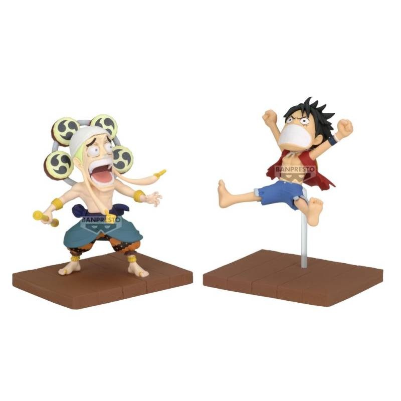 ONE PIECE – Luffy & Enel – WCF-Log Stories 7cm Figure Figurine