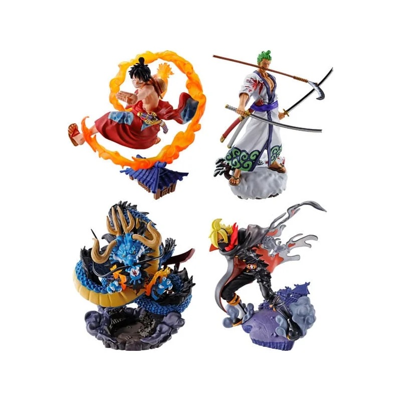 One Piece Petitrama Logbox Re Birth Wano Kuni Vol. 1 Set 9cm Figurine