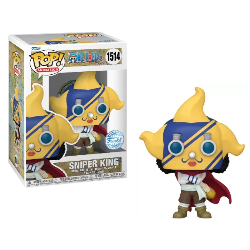 ONE PIECE – POP Animation N 1514 – Sniper King with Chase Pop figures