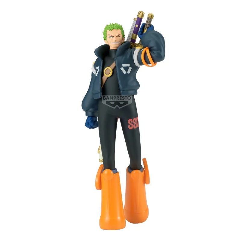 One Piece The Shukko Zoro Egg Head Figure 23 cm Figurine