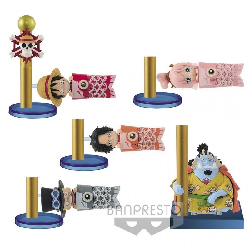 One Piece – WCF Carp Streamer Pack of 5ex. Figurine
