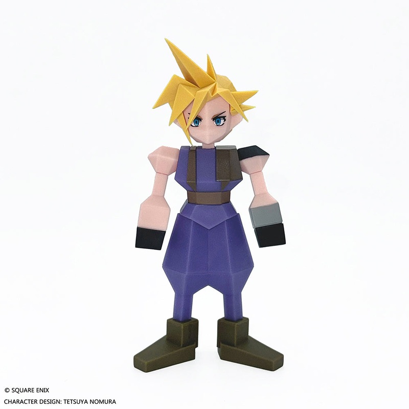 Final Fantasy VII – Cloud Strife Polygon Soft Vinyl Figure