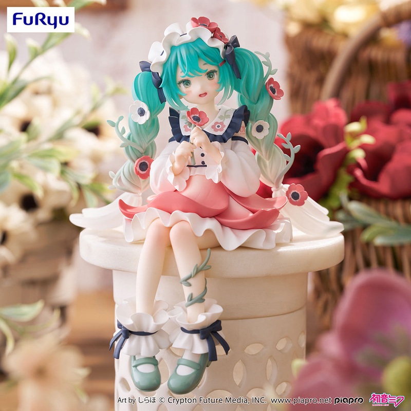 Hatsune Miku – Hatsune Miku Noodle Stopper Figure -Flower Fairy Anemone-