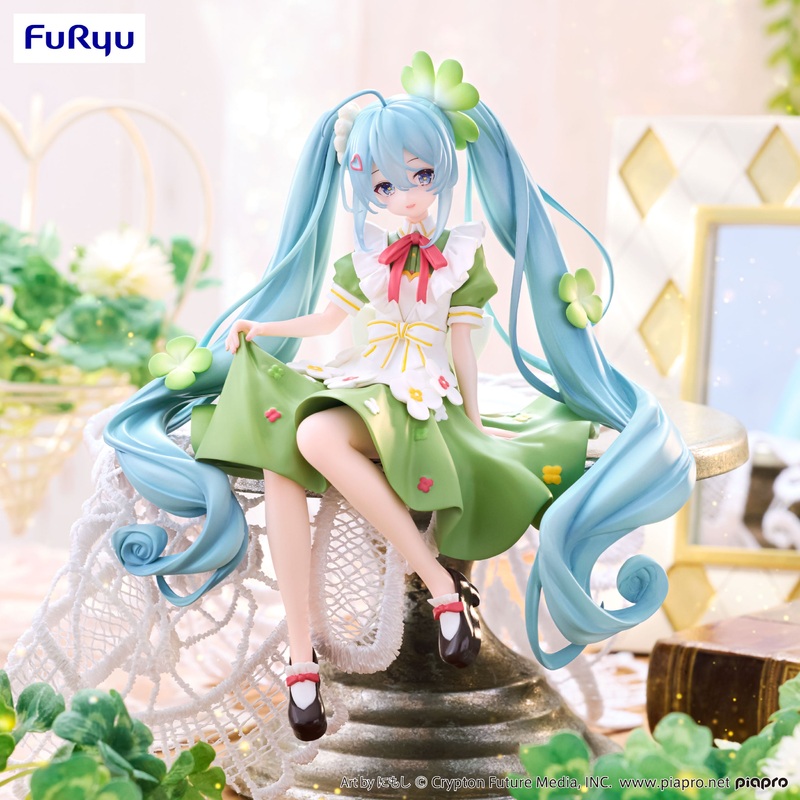 Hatsune Miku – Hatsune Miku Noodle Stopper Figure -Flower Fairy Clover-