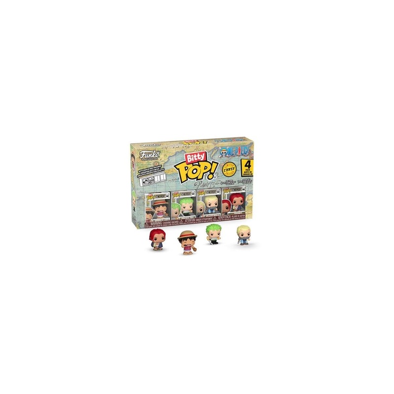 ONE PIECE – Bitty Pop 4 Pack 2.5cm – Luffy