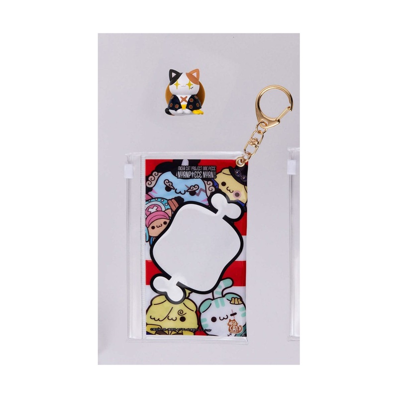 One Piece Mega Cat Project Nyan Piece Nyan! trading figure with pouch Luffy 2025 Limited Edition 7 cm