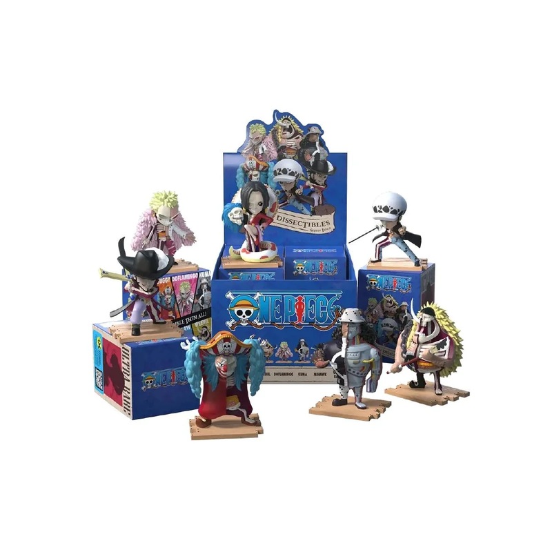 ONE PIECE – Warlord – Freeny’s Hidden Dissectibles (Display 6 Fig.)