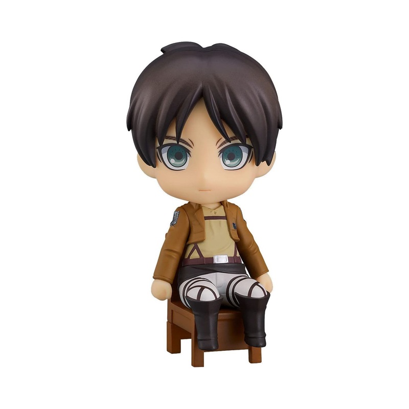 GOOD SMILE COMPANY Nendoroid Swacchao! – Attack on Titan (Shingeki no Kyojin) – Eren Yeager Figure