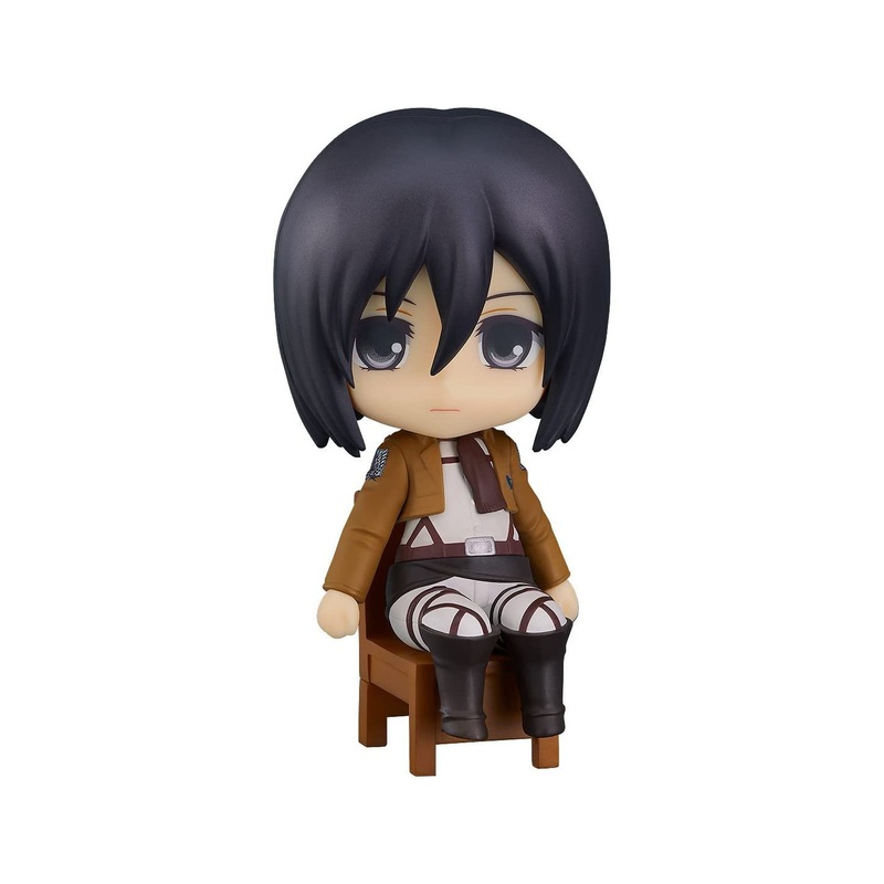 GOOD SMILE COMPANY Nendoroid Swacchao! – Attack on Titan (Shingeki no Kyojin) – Mikasa Ackerman Figure