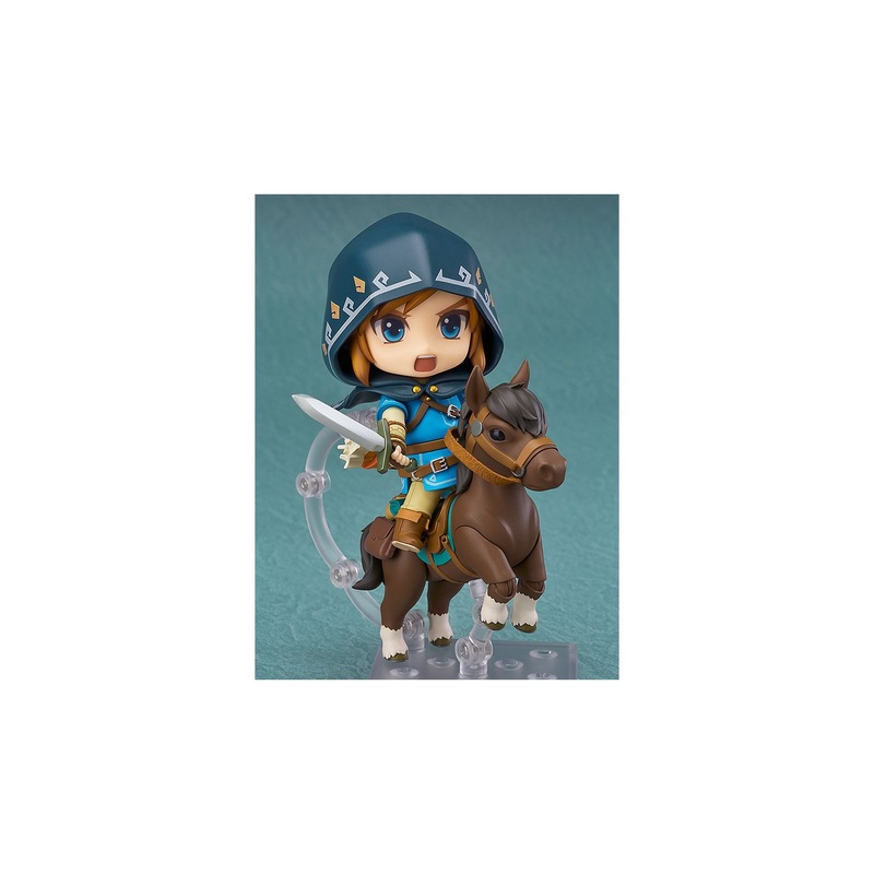 GOOD SMILE COMPANY – Nendoroid Link: Breath of the Wild Ver. DX Edition (The Legend of Zelda) (Reissue)