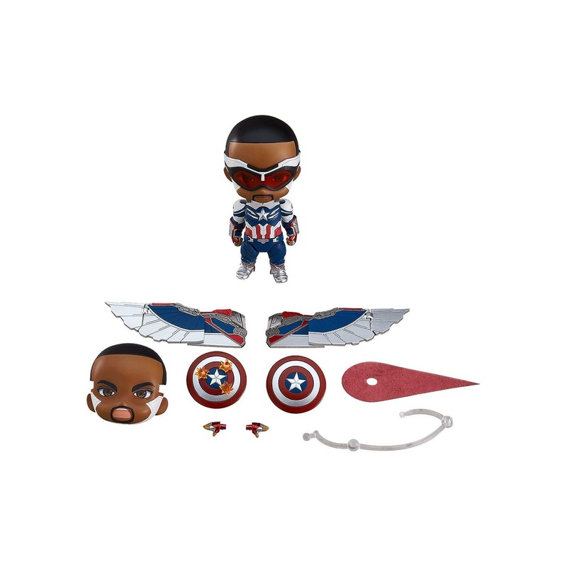 Good Smile Company – Nendoroid The Falcon and the Winter Soldier – Captain America (Sam Wilson) DX Figure