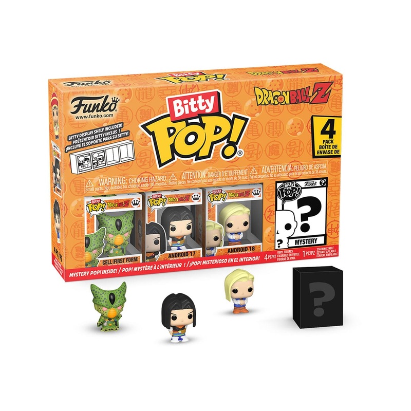 DRAGON BALL Z – Bitty Pop 4 Pack 2.5cm – Cell (First Form) Pop figures