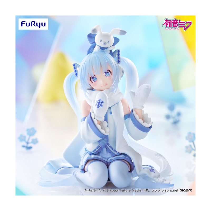 HATSUNE MIKU – Snow Miku “Sky Town” – Noodle Stopper Statuette 15cm Figurine