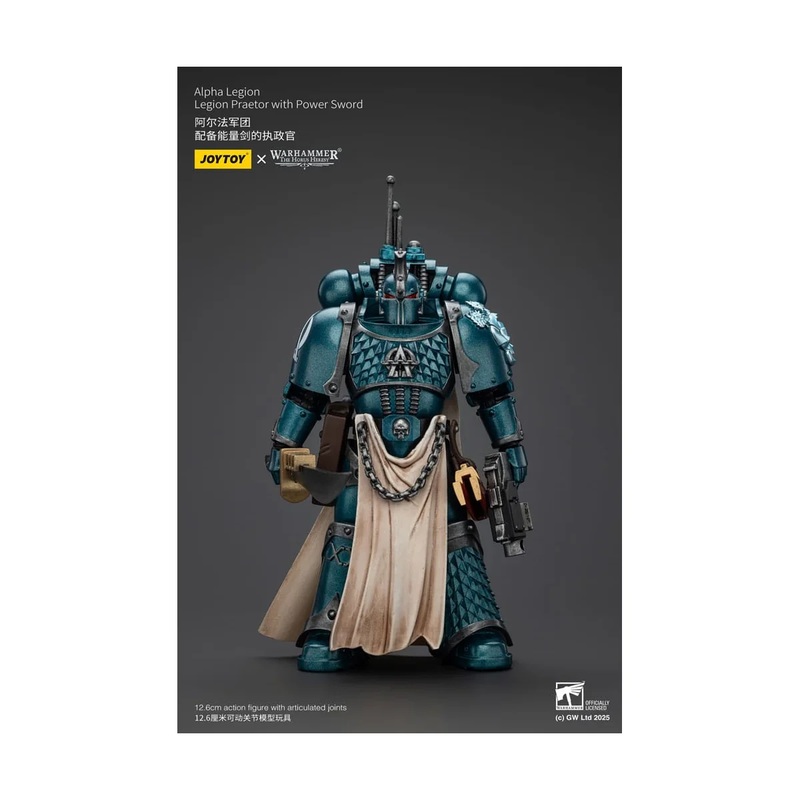 Warhammer The Horus Heresy Figure Alpha Legion Praetor with Power Sword 20 cm