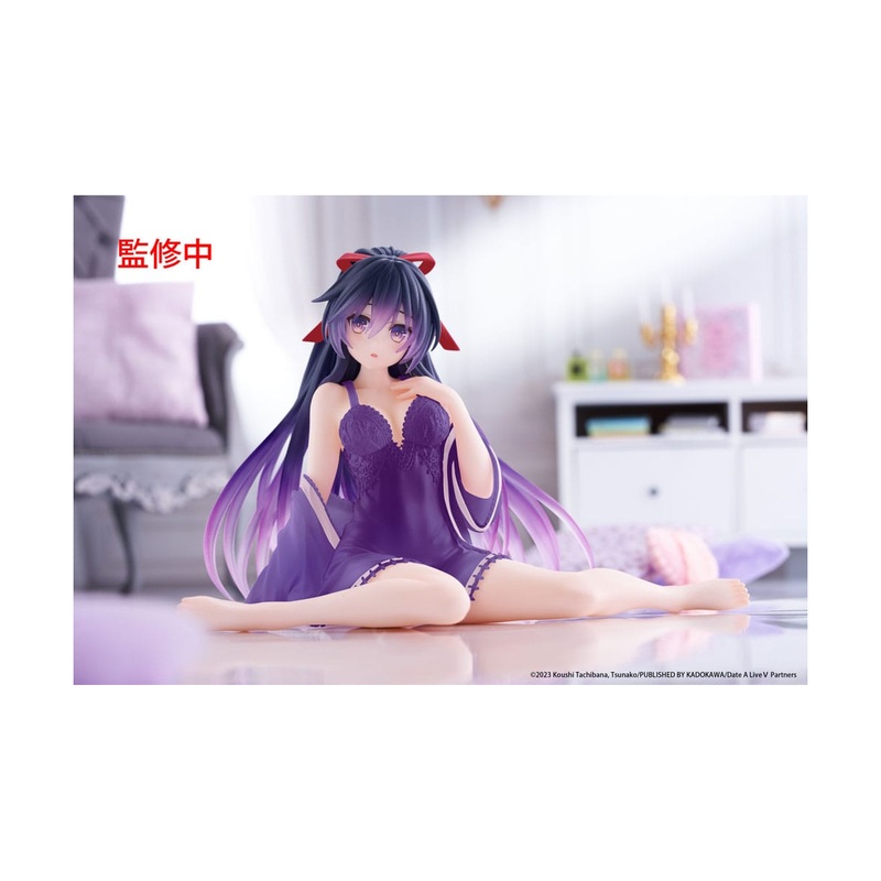 Date A Live V Desktop Cute Figure Tohka Yatogami Nightwear Ver. Renewal 13 cm Figurine