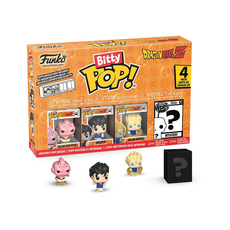 DRAGON BALL Z – Bitty Pop 4 Pack 2.5cm – Kid Buu Pop figures