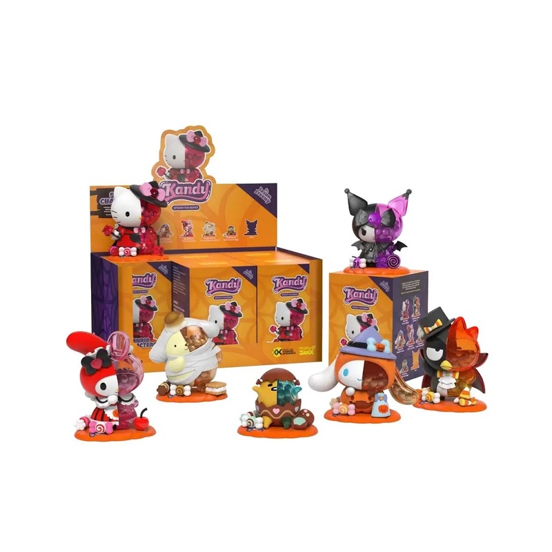 HELLO KITTY – Kandy X Sanrio Spooky fun series – Display 6 Fig.