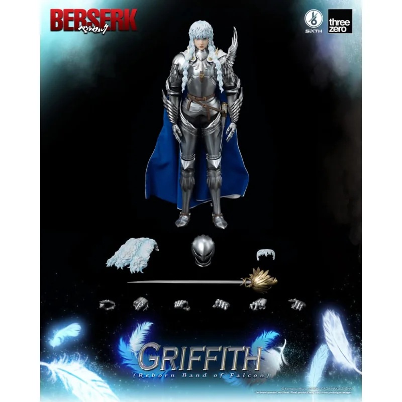 Berserk Figure 1/6 Griffith (Reborn Band of Falcon) 30cm Figurine