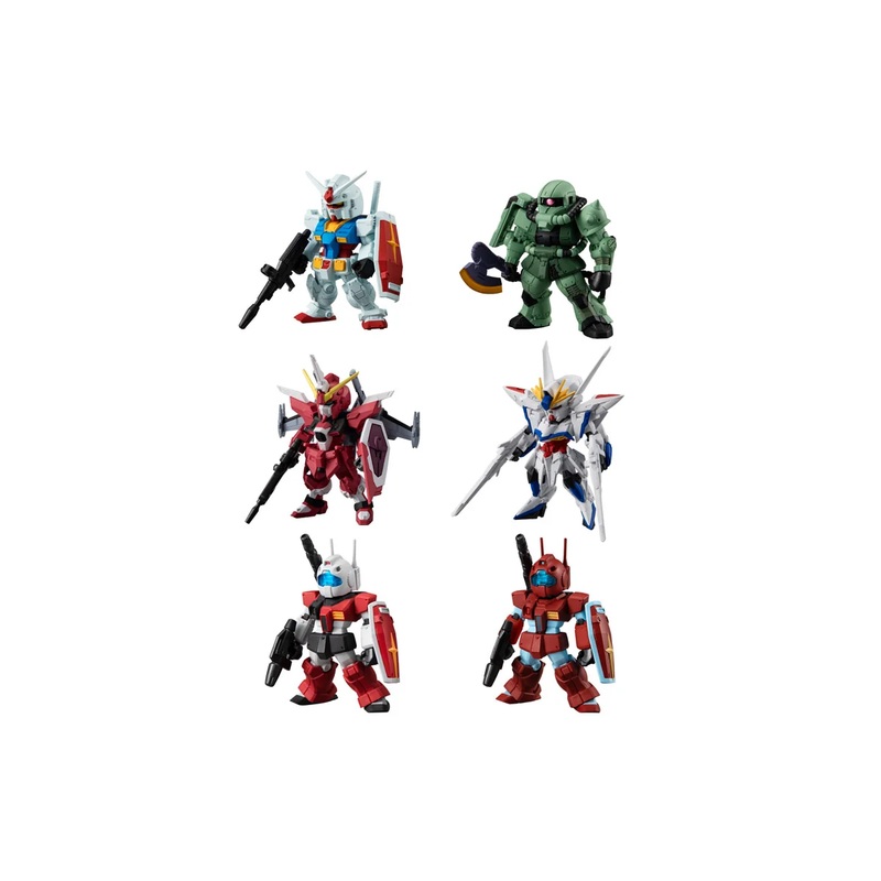 Gundam Converge Trading Figure 26 Asst 10Pcs Figurine