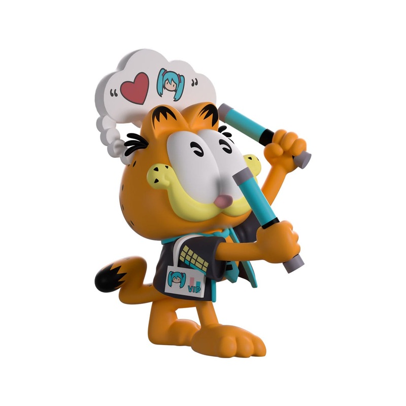 Hatsune Miku x Garfield Vinyl Figure Miku Concert Garfield 13 cm