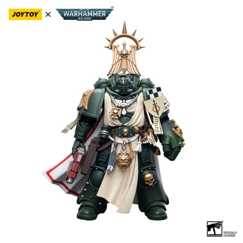 Warhammer 40k figure 1/18 Dark Angels Master with Power Fist 12 cm Action figure