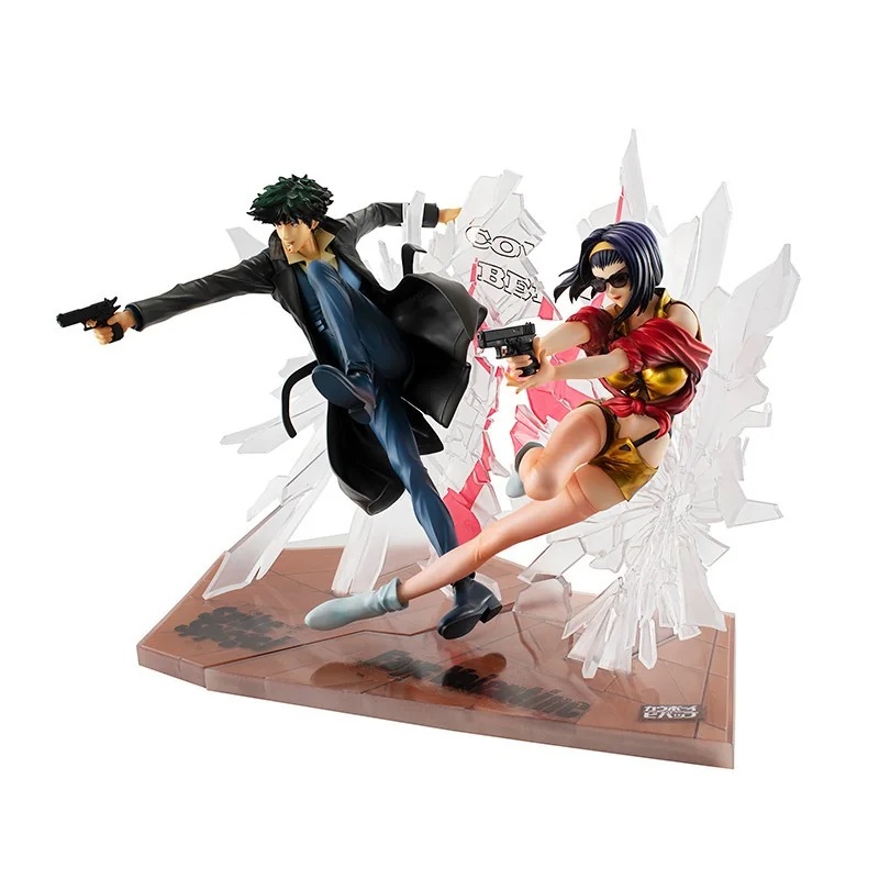 Cowboy bebop spike & faye 1st gig set Statue