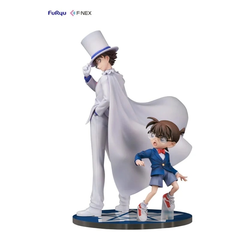 Detective Conan F:NEX 1/7 Conan Edogawa & Kid the Phantom Thief 29 cm Figurine