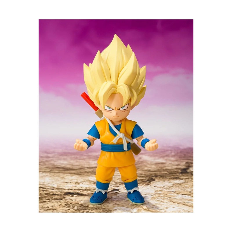 Dragon Ball Daima Figure SHFiguarts Super Saiyan Son Goku (mini) 8 cm Figurine