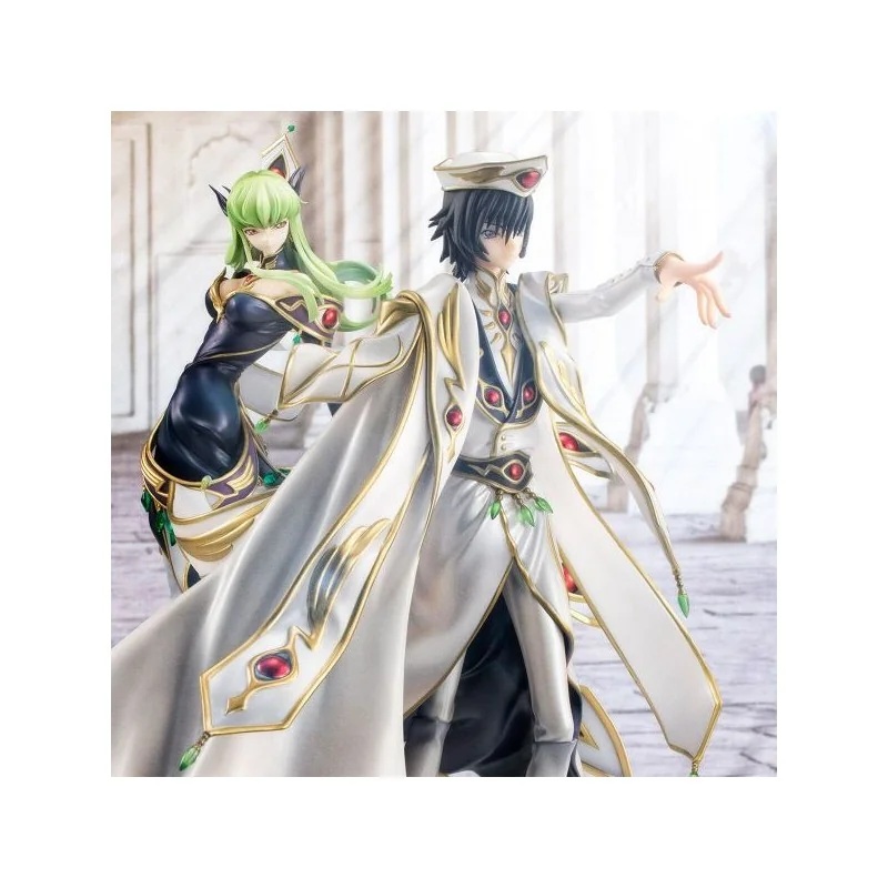 Code geass lelouch britan c.c gem set Figurine