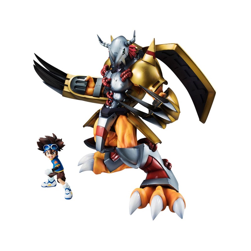 Digimon Adventure Precious GEM Series – Wargreymon & Taichi Yagami 25 cm Figurine