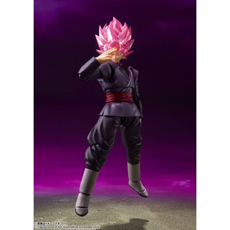 Dragon Ball Super action figure SH Figuarts Goku Black – Super Saiyan Rose 14 cm