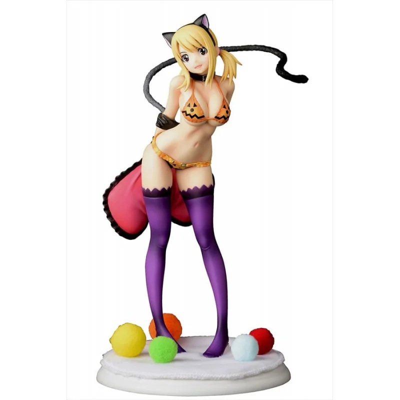 Fairy Tail 1/6 Lucy Heartfilia – Halloween CAT Engraving_Style 25cm Figurine
