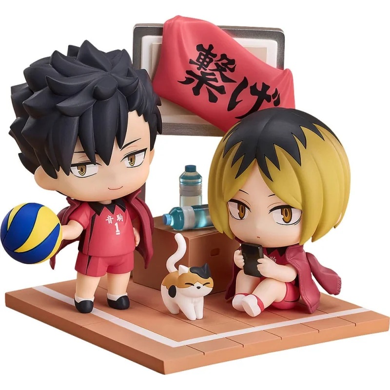 HAIKYU!! – Tetsuro Kuroo & Kenma Kozume – Qset+ Figures 8.4cm Figurine