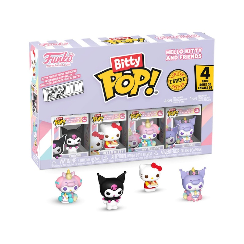 Hello Kitty and Friends – pack of 4 Bitty POP figures! Vinyl Series 3 2 cm