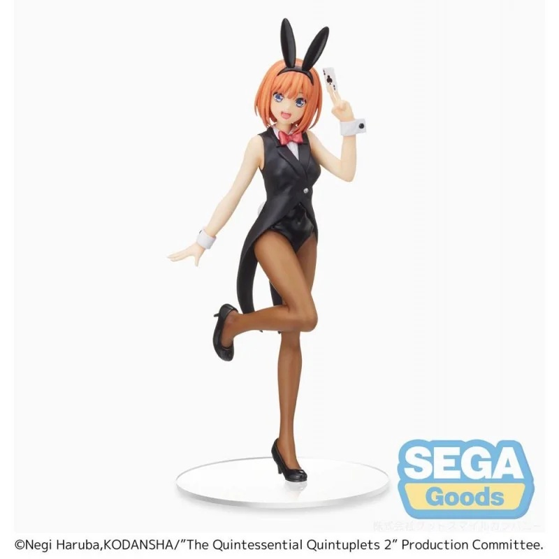 The Quintessential Quintuplets 2 PVC Figure SPM Yotsuba Nakano Dealer Ver. 23cm Figurine
