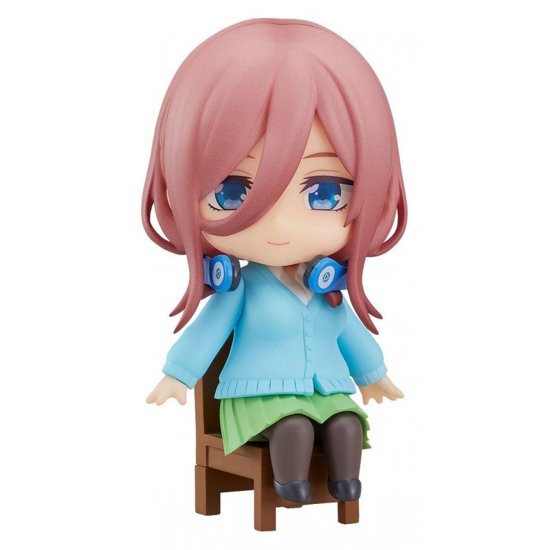 The Quintessential Quintuplets Movie action figure Nendoroid Swacchao! Miku Nakano 9cm