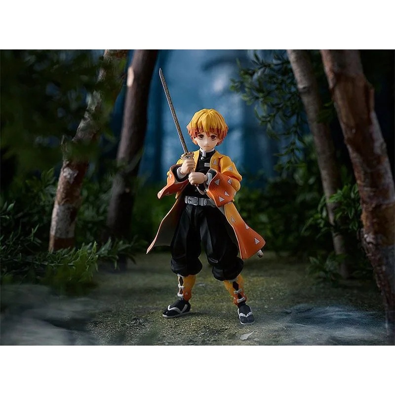 Demon Slayer: Kimetsu no Yaiba Figure Figma Zenitsu Agatsuma DX Edition 13 cm Action figure