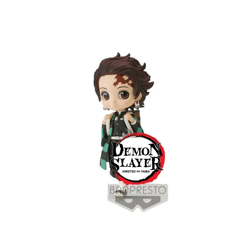 Demon Slayer Kimetsu No Yaiba Q Posket Small Flight6 Tanjiro Kamado 7cm Figurine